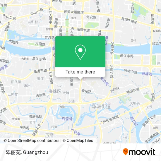 翠丽苑 map
