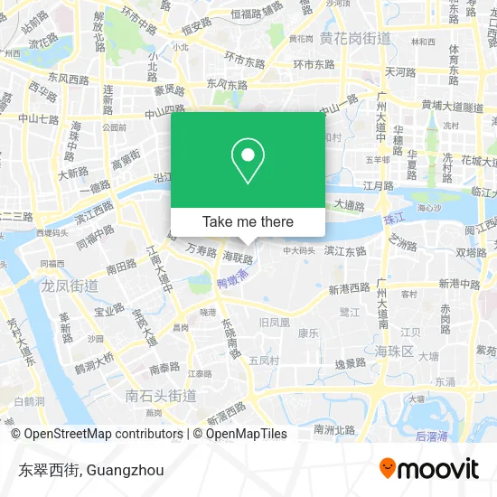 东翠西街 map