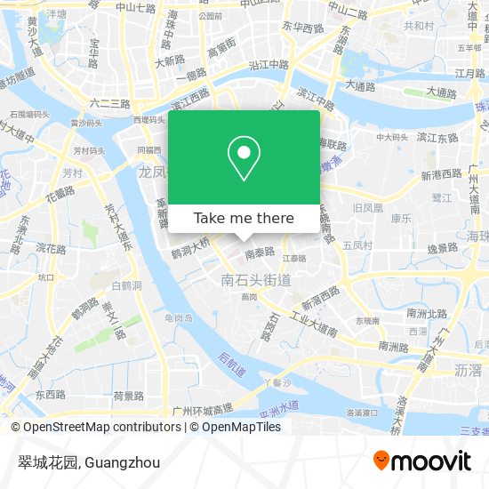 翠城花园 map