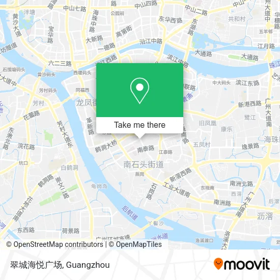 翠城海悦广场 map