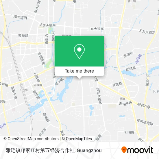 雅瑶镇邝家庄村第五经济合作社 map