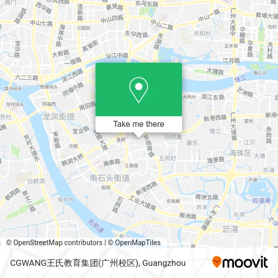 CGWANG王氏教育集团(广州校区) map