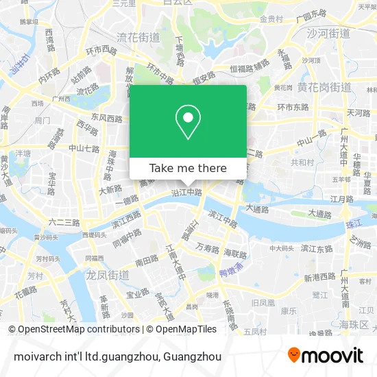moivarch int'l ltd.guangzhou map