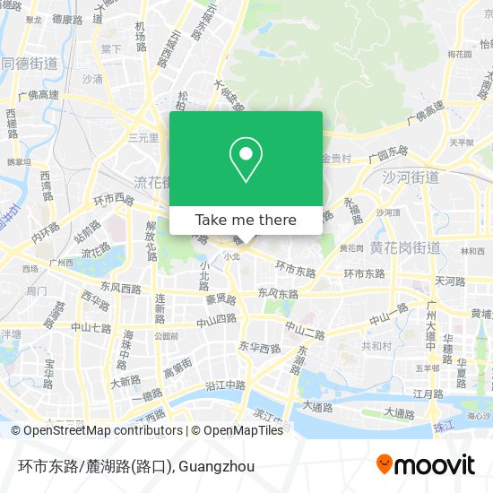 环市东路/麓湖路(路口) map