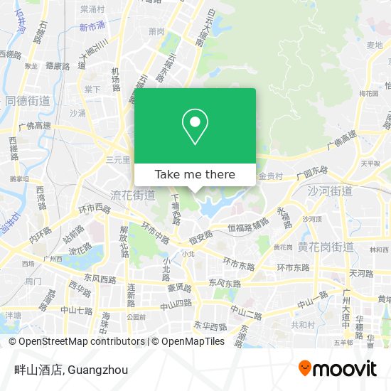 畔山酒店 map