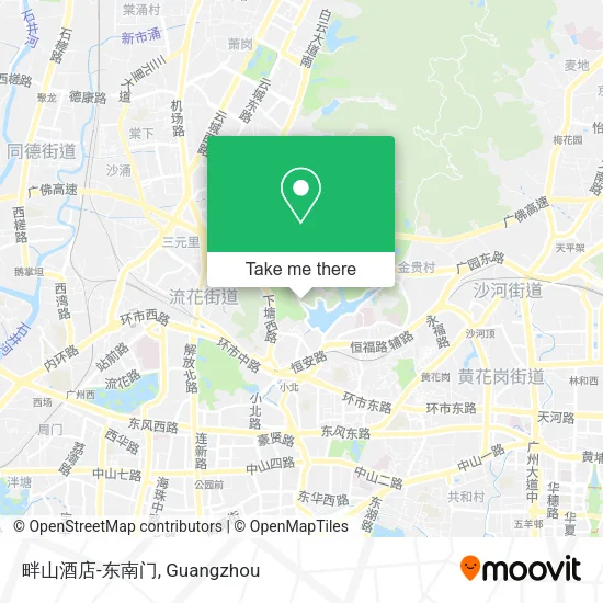 畔山酒店-东南门 map