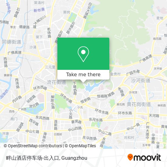 畔山酒店停车场-出入口 map