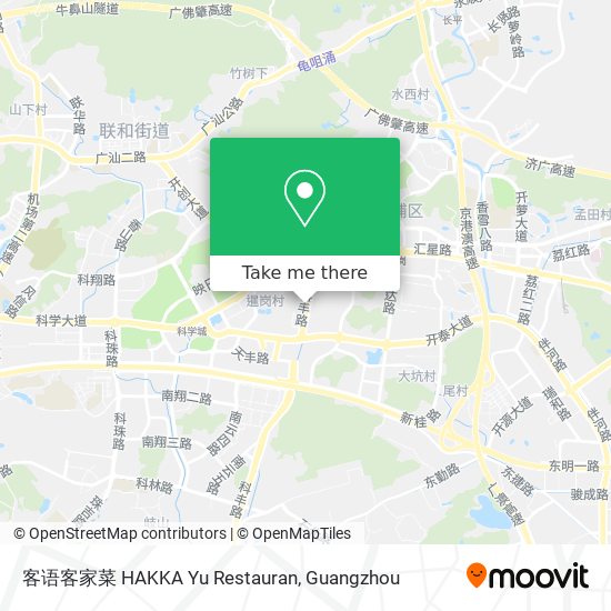 客语客家菜 HAKKA Yu Restauran map