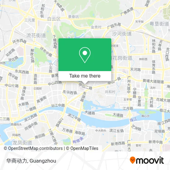 华商动力 map
