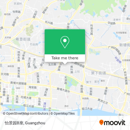 怡景园B座 map