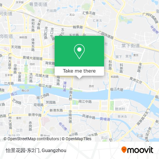 怡景花园-东2门 map