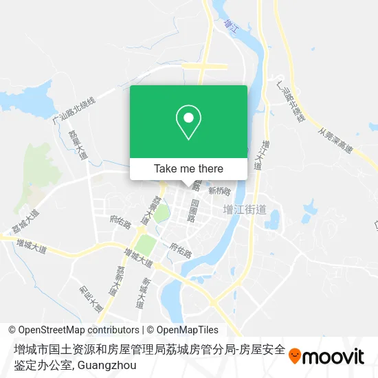 增城市国土资源和房屋管理局荔城房管分局-房屋安全鉴定办公室 map