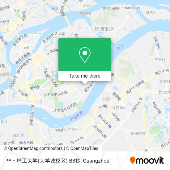 华南理工大学(大学城校区)-B3栋 map