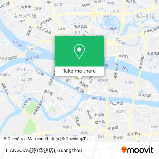 LIANGJIA链家(华骏店) map