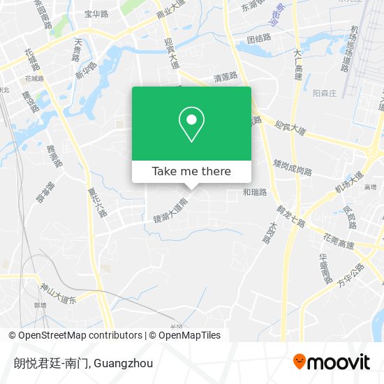 朗悦君廷-南门 map