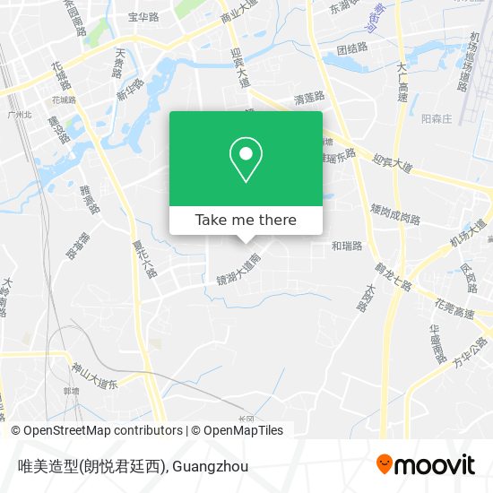 唯美造型(朗悦君廷西) map