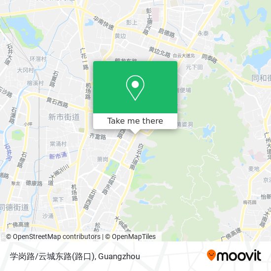 学岗路/云城东路(路口) map