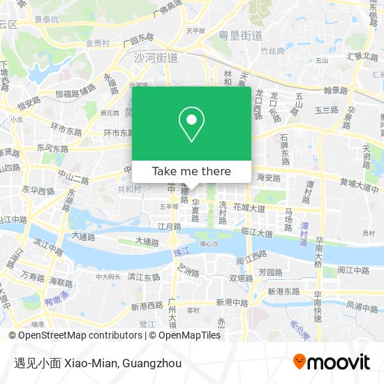 遇见小面 Xiao-Mian map