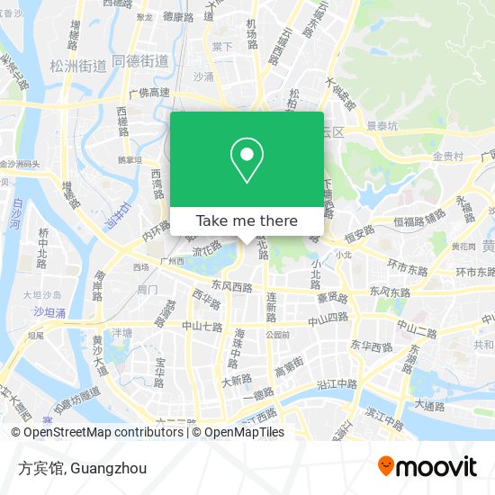 方宾馆 map