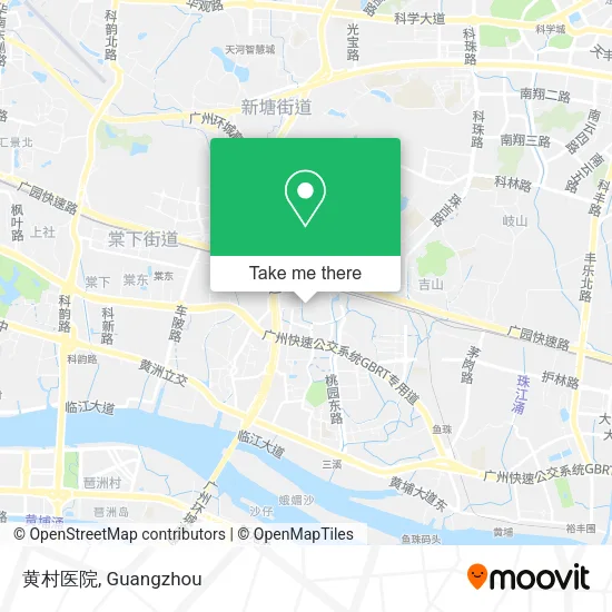黄村医院 map
