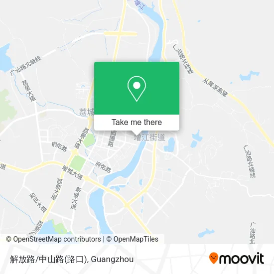 解放路/中山路(路口) map