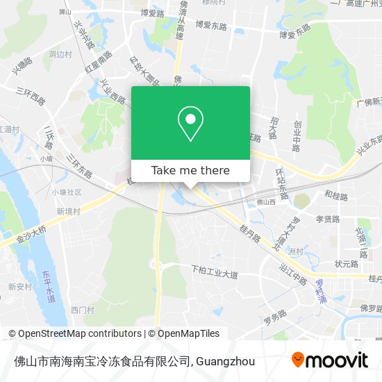 佛山市南海南宝冷冻食品有限公司 map