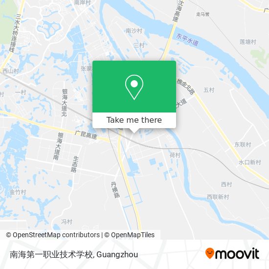 南海第一职业技术学校 map