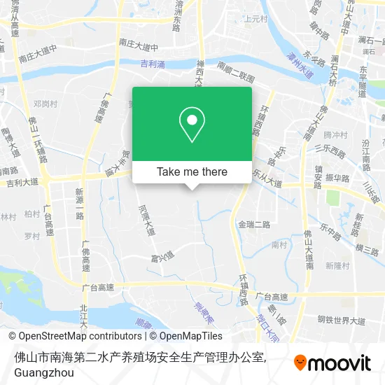 佛山市南海第二水产养殖场安全生产管理办公室 map
