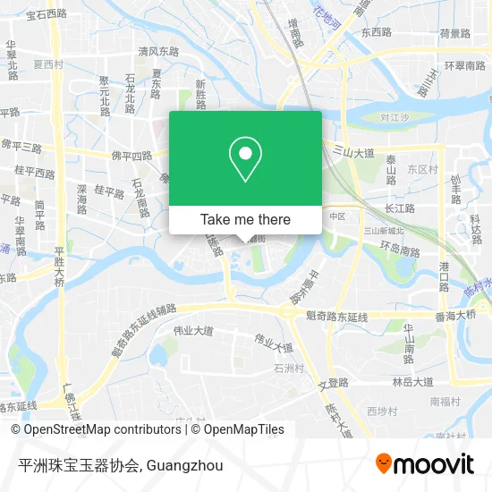 平洲珠宝玉器协会 map