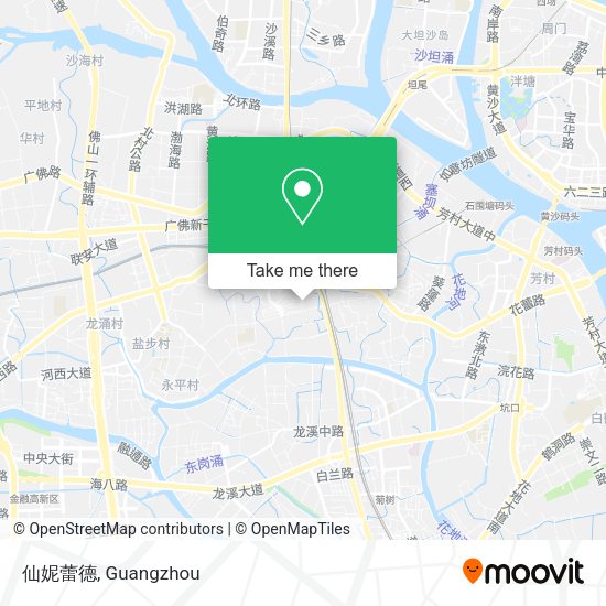 仙妮蕾德 map
