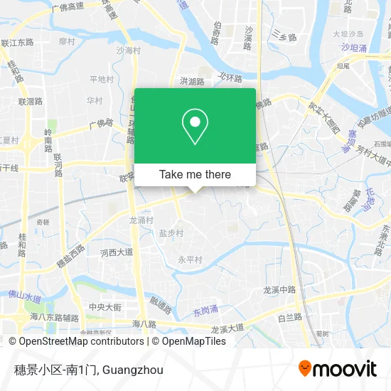 穗景小区-南1门 map