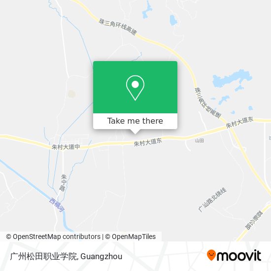 广州松田职业学院 map
