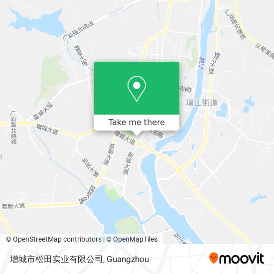 增城市松田实业有限公司 map