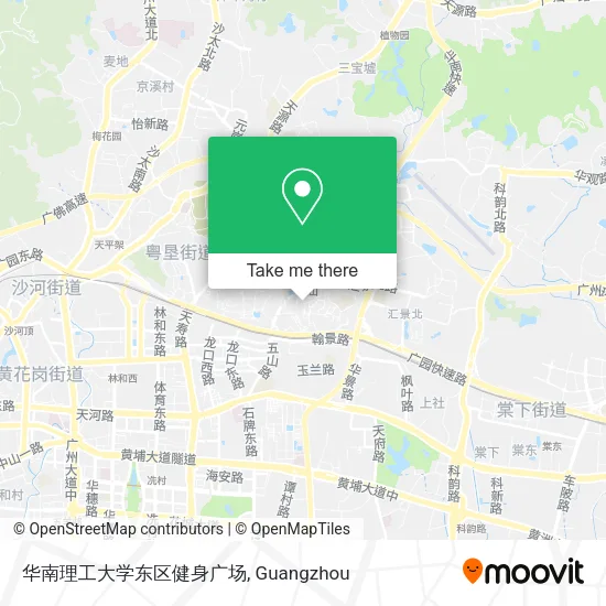 华南理工大学东区健身广场 map