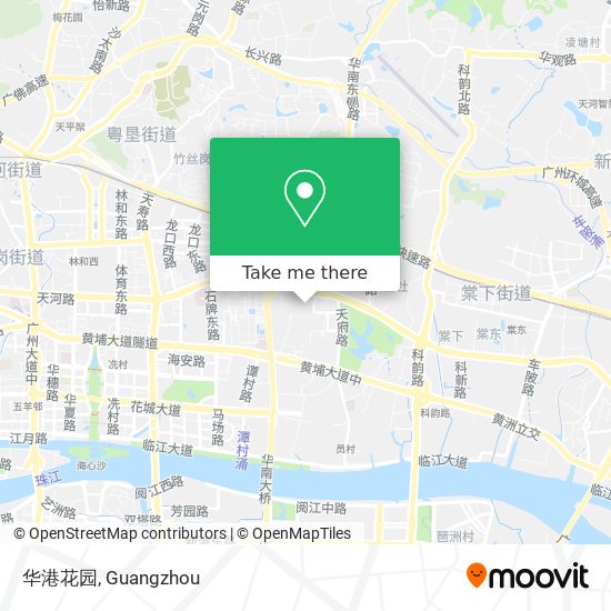 华港花园 map