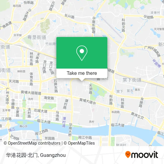 华港花园-北门 map