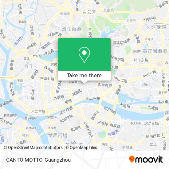CANTO  MOTTO map