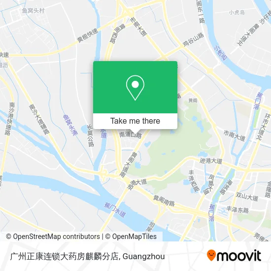 广州正康连锁大药房麒麟分店 map