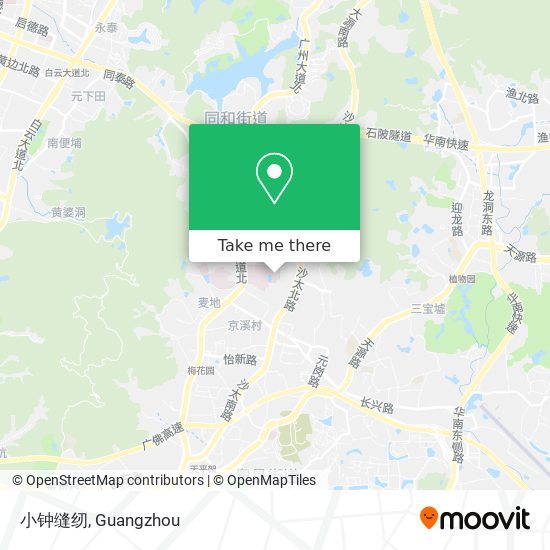 小钟缝纫 map