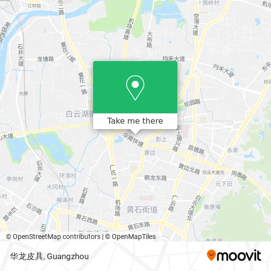 华龙皮具 map