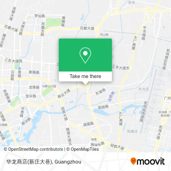 华龙商店(新庄大巷) map