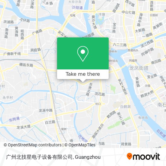 广州北技星电子设备有限公司 map