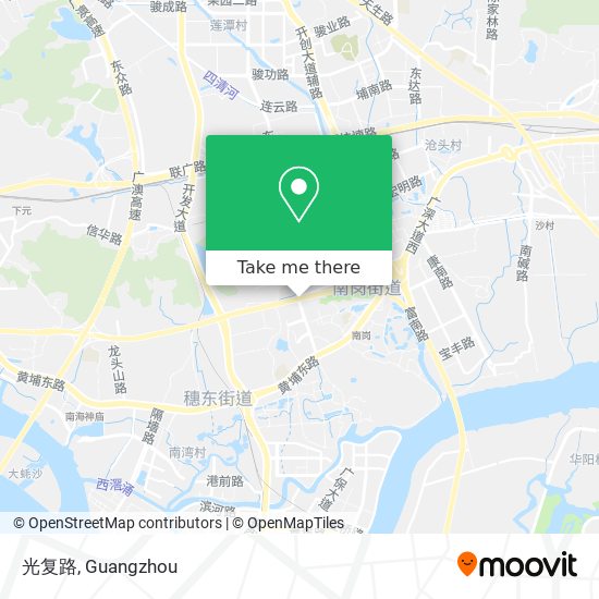 光复路 map