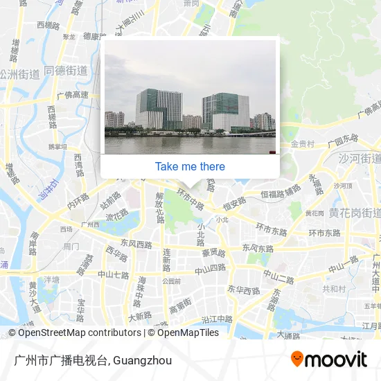 广州市广播电视台 map