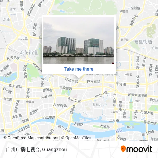 广州广播电视台 map