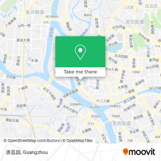 唐荔园 map
