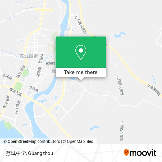 荔城中学 map