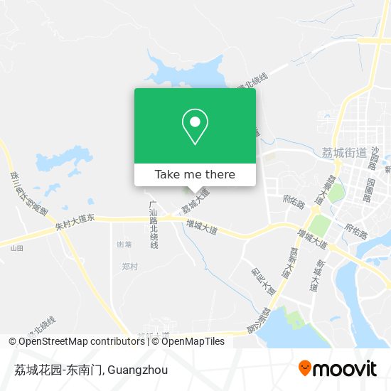 荔城花园-东南门 map