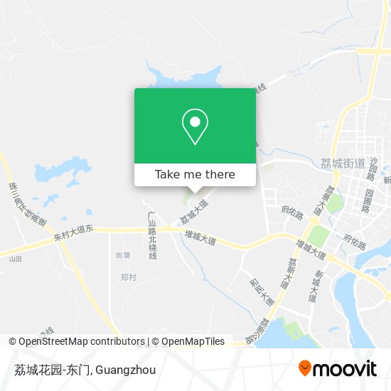 荔城花园-东门 map