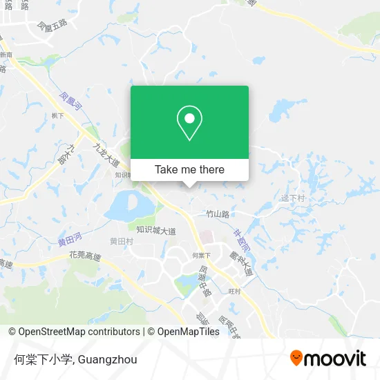 何棠下小学 map